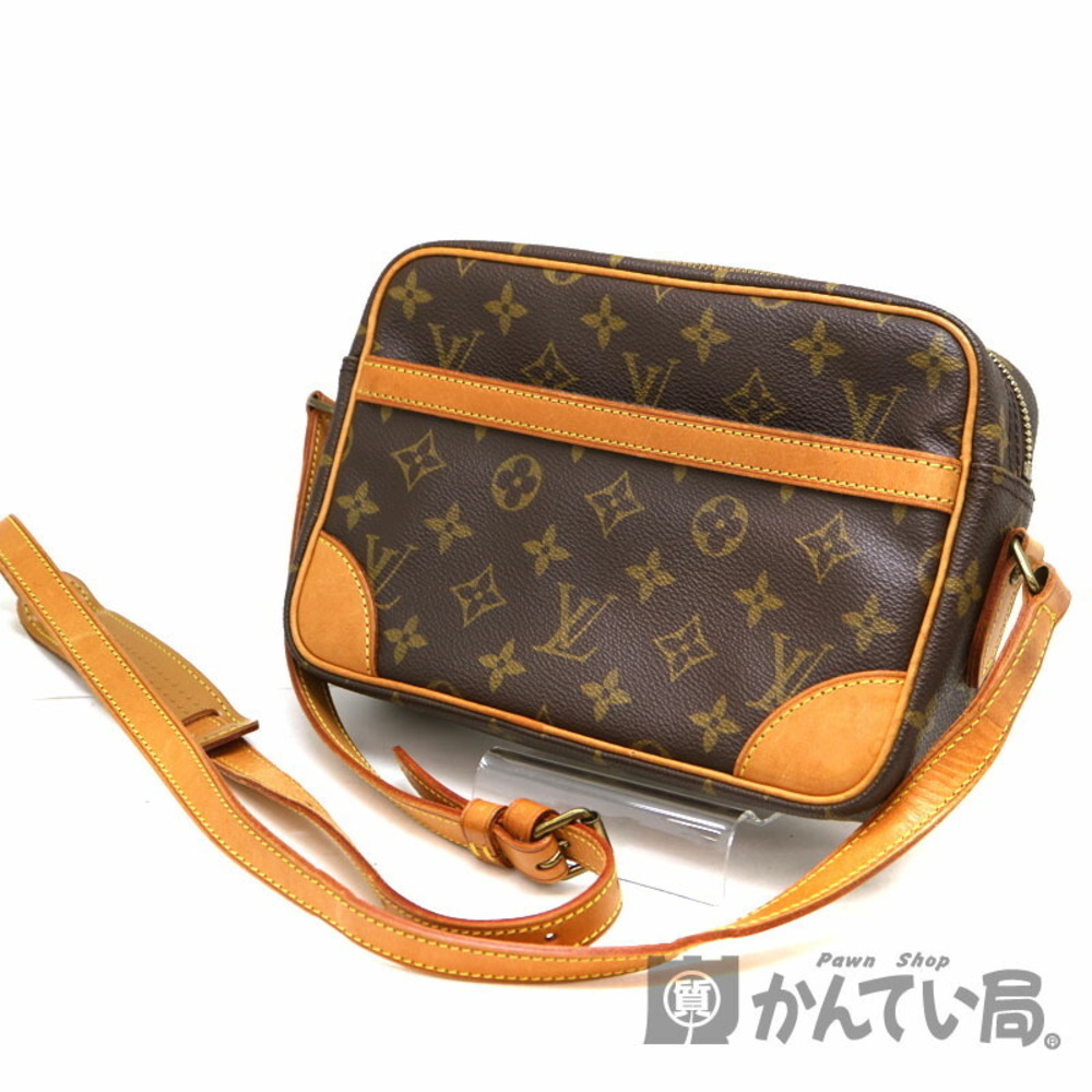LOUIS VUITTON Trocadero Shoulder Bag LV Monogram Canvas Brown